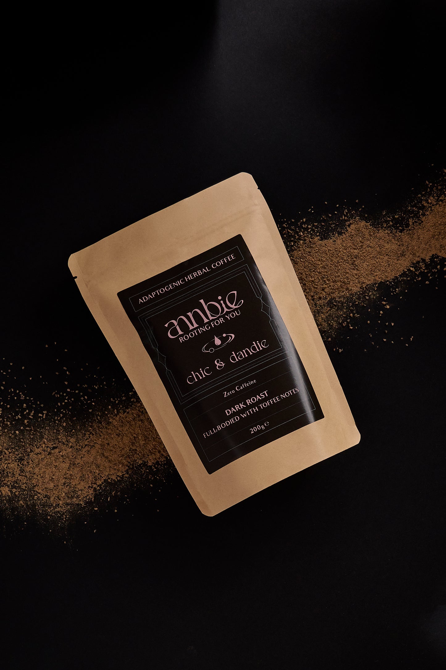 Chic & Dandie Adaptogen blend plus 200g full size pack