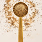 Chic & Dandie blend in gold measuring spoon